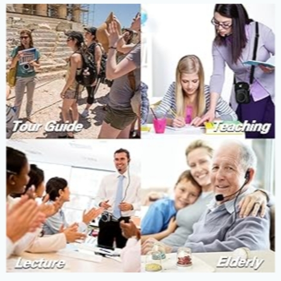 WinBridge WB001 Portable Voice Amplifier with Headset Microphone Personal Speake - Picture 5 of 8